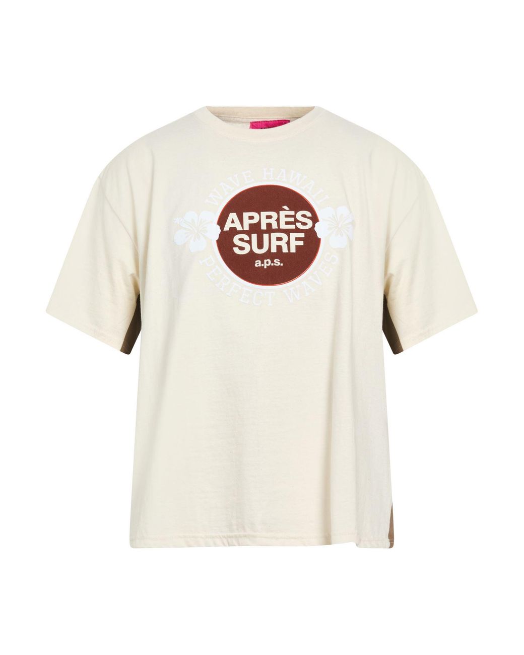 APRÈS SURF White Cream T-Shirt Cotton for men