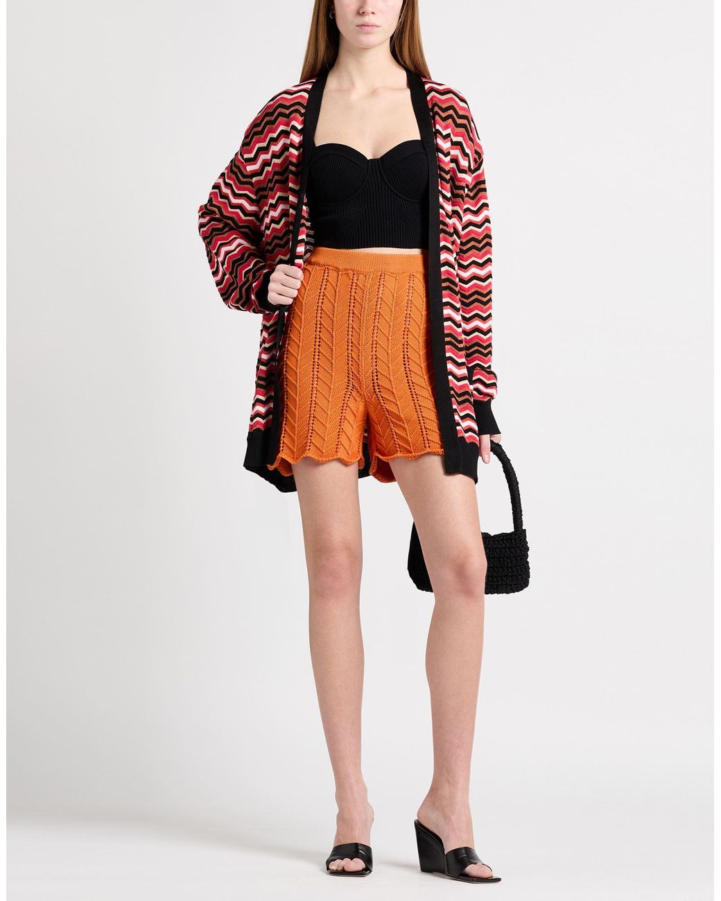 Suoli Orange Shorts & Bermuda Shorts
