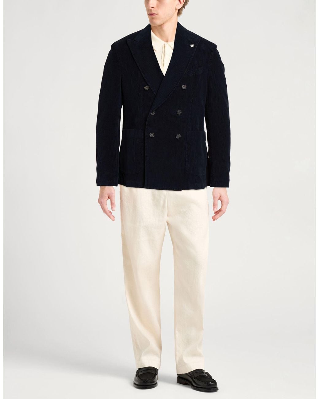 Manuel Ritz Blue Blazers for men