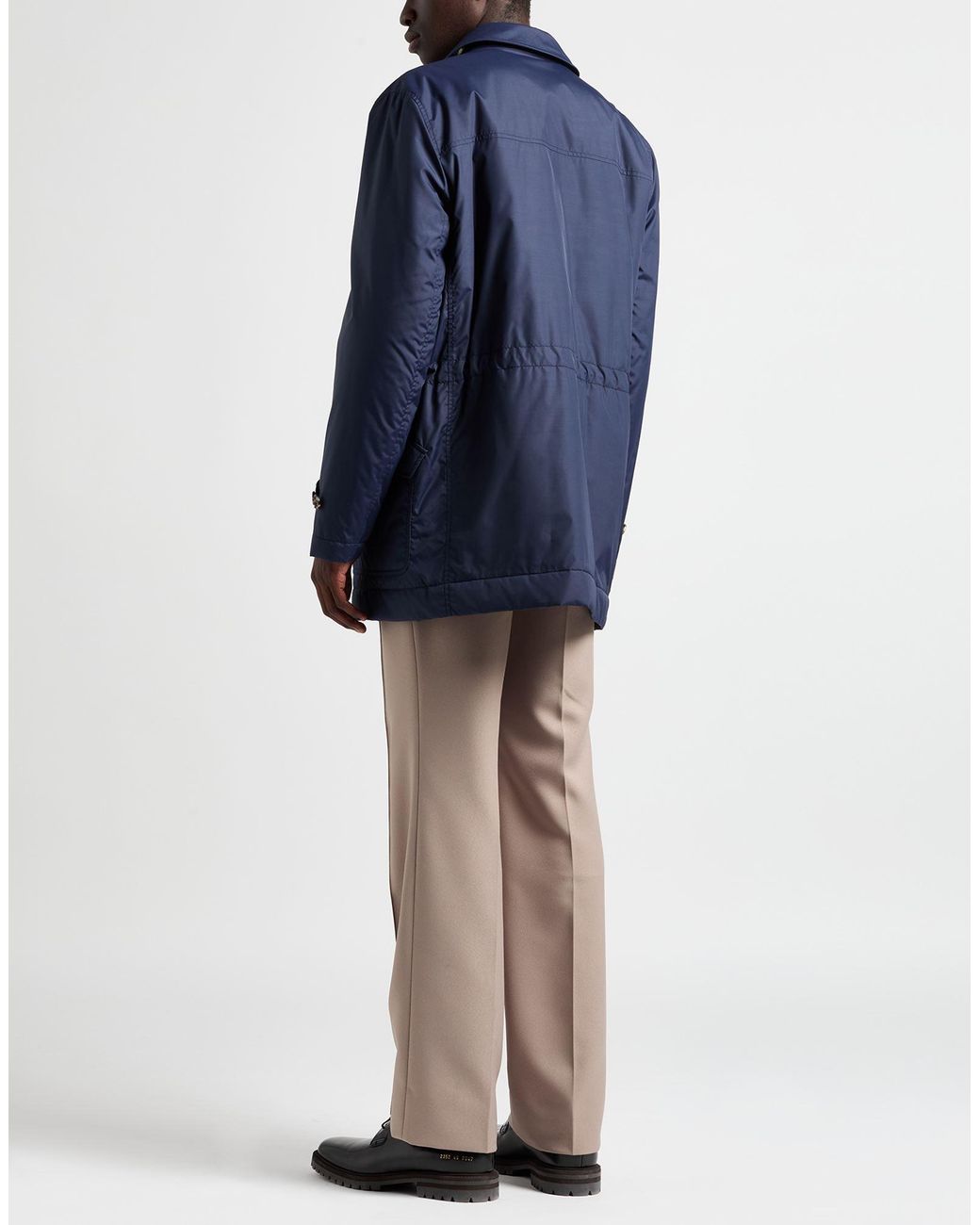 Brunello Cucinelli Blue Coat for men