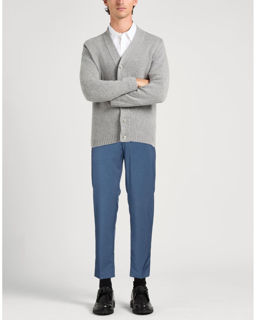 Daniele Alessandrini Blue Trouser for men