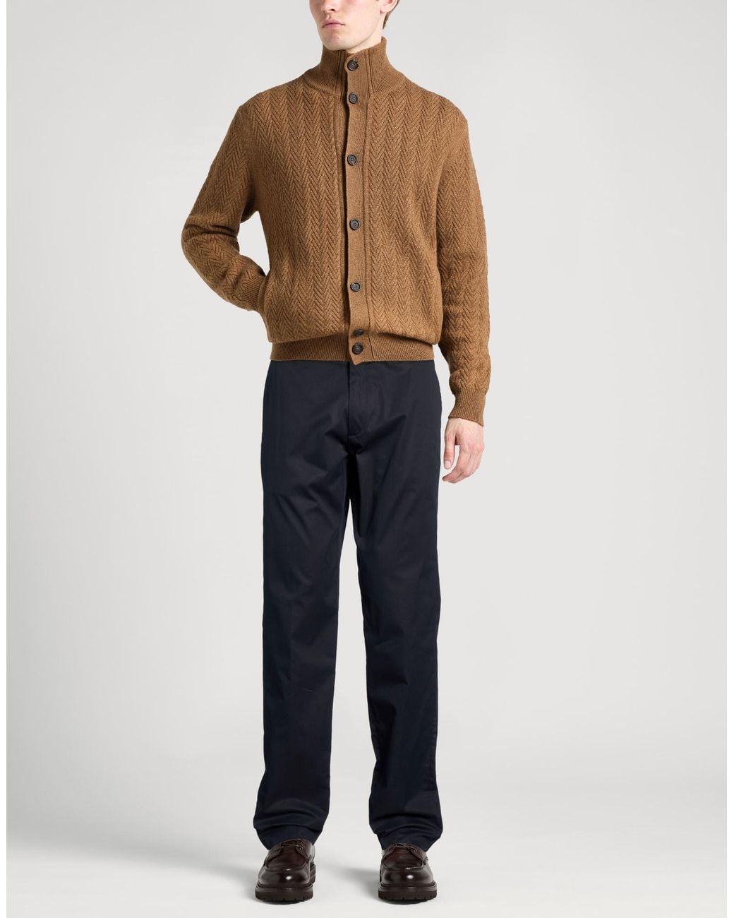 Paul & Shark Blue Pants Cotton, Elastane for men