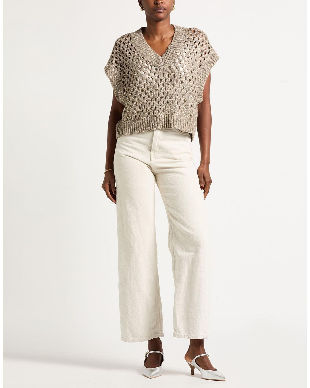 Pullover Brunello Cucinelli de color Natural
