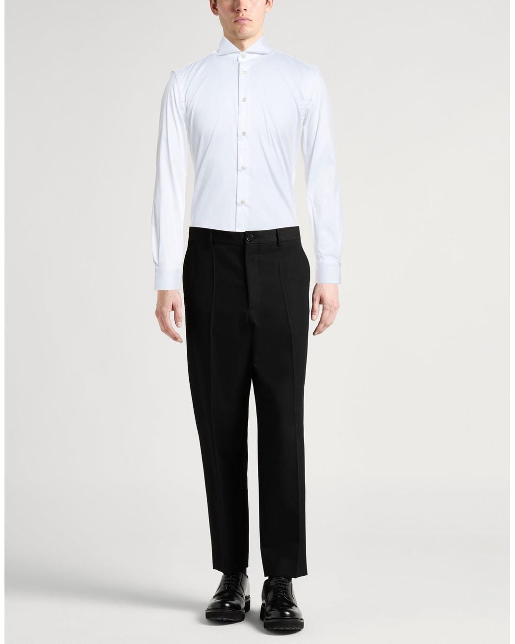 Camisa Brian Dales de hombre de color White