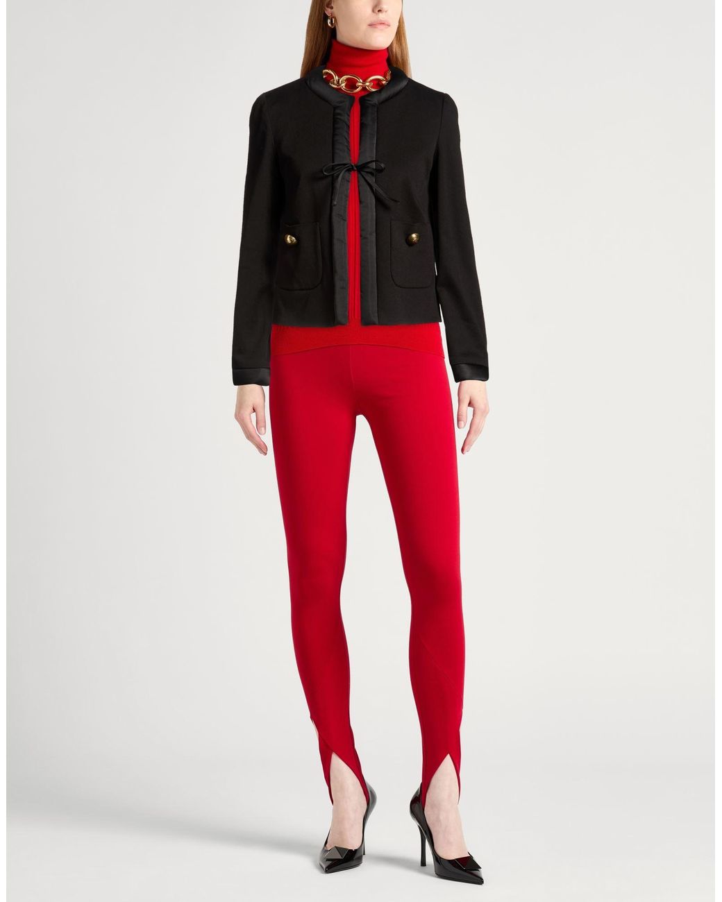 Emilio Pucci Black Jacket Cotton, Acetate, Polyester