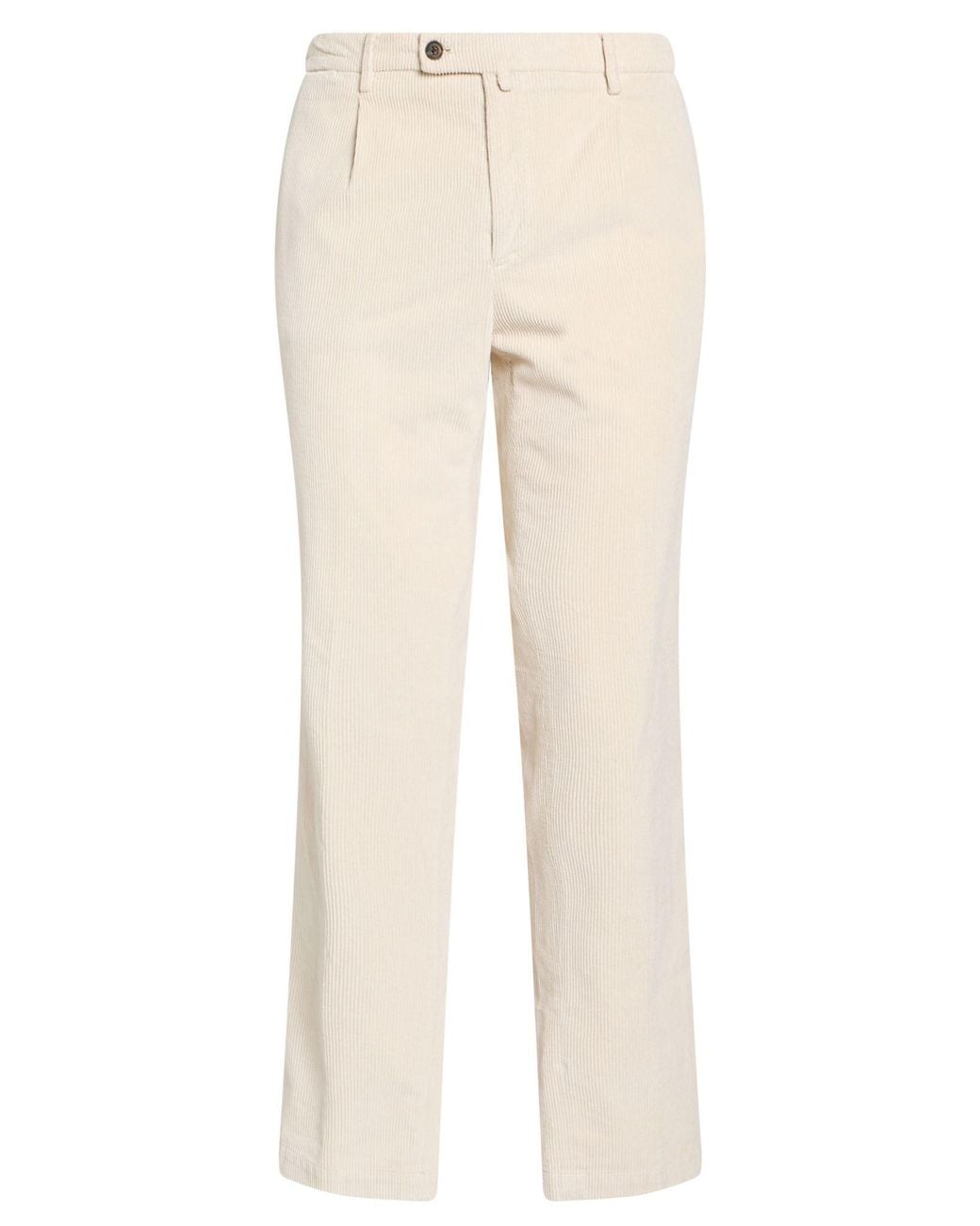Corneliani Natural Pants Cotton, Lyocell, Elastane for men