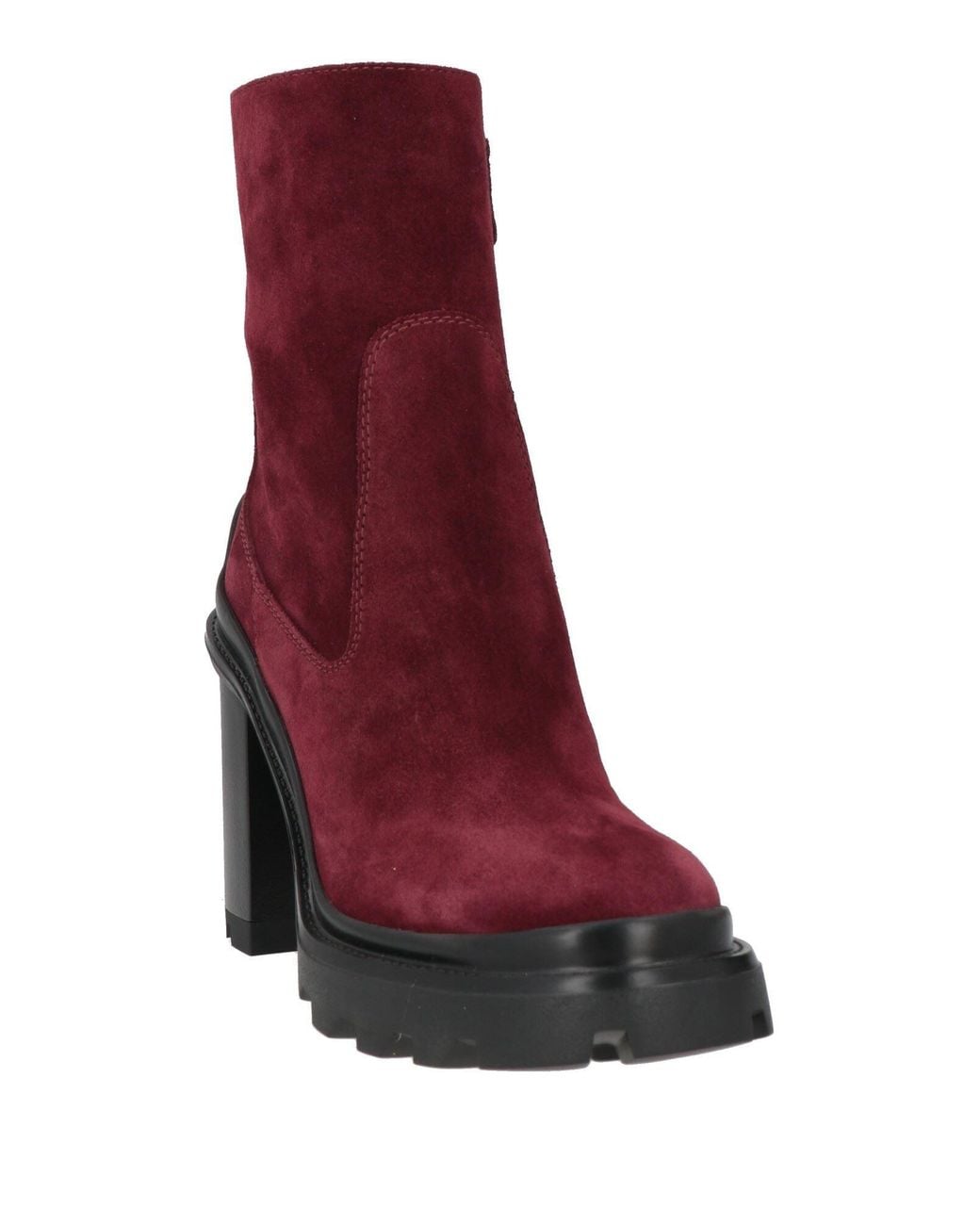 Tod's Purple Ankle Boots