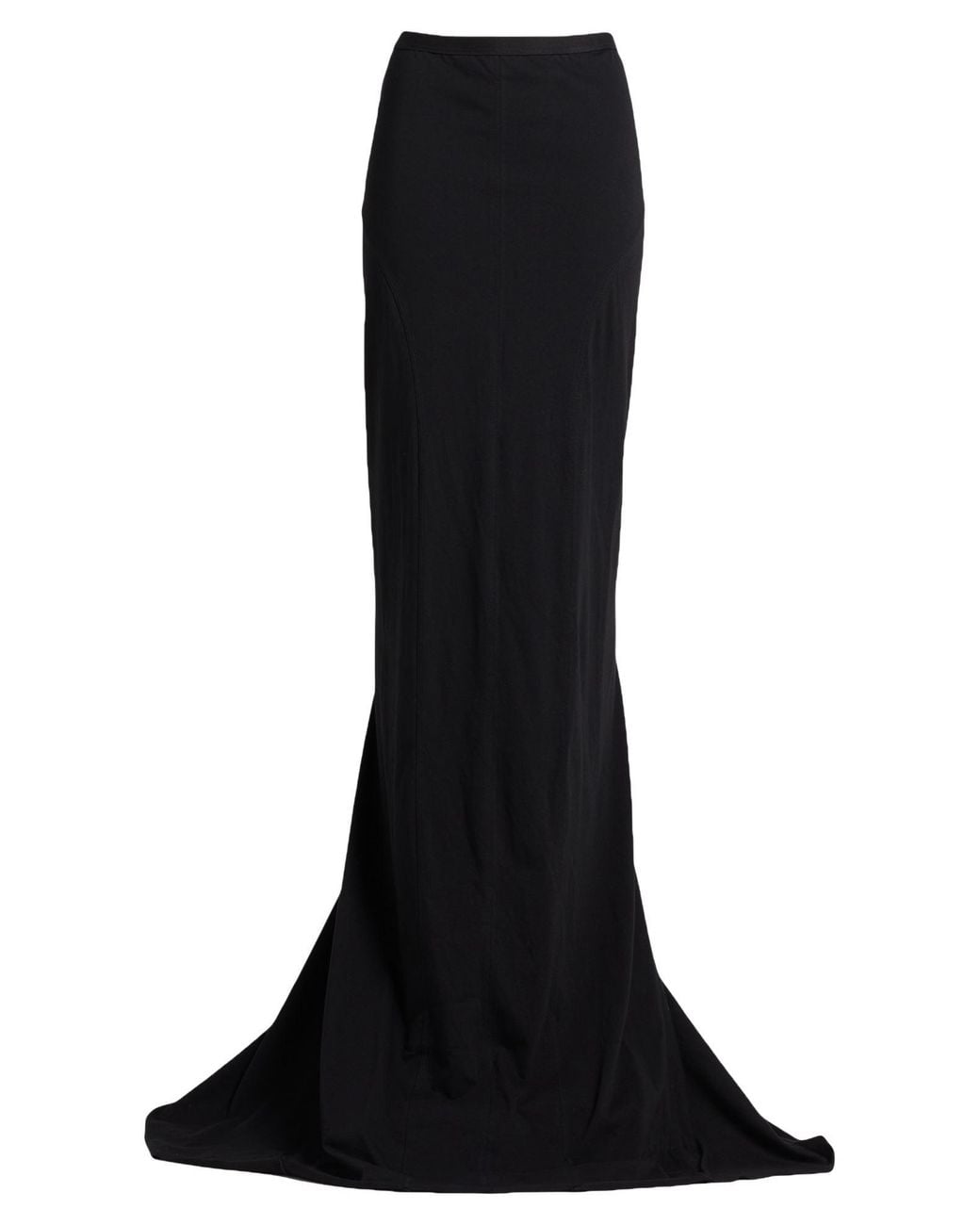 Rick Owens Black Maxi Skirt