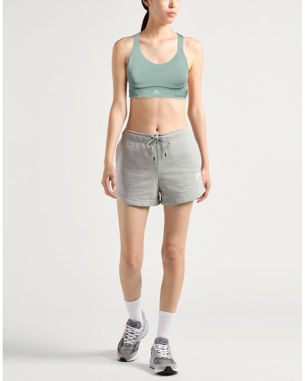 Adidas Green Top Recycled Polyester, Elastane