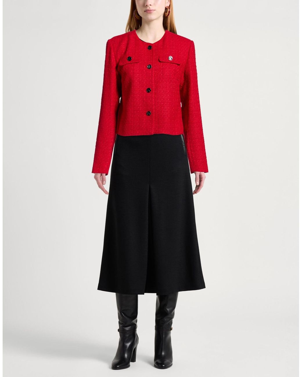 Karl Lagerfeld Red Jacket