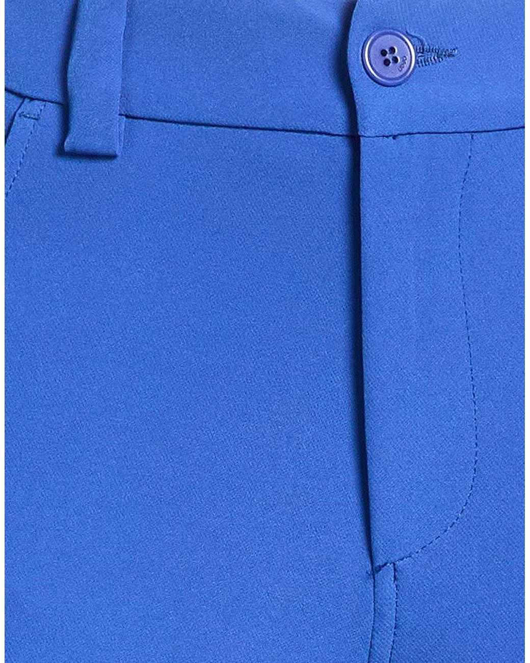 Liu Jo Blue Pants Polyester, Elastane