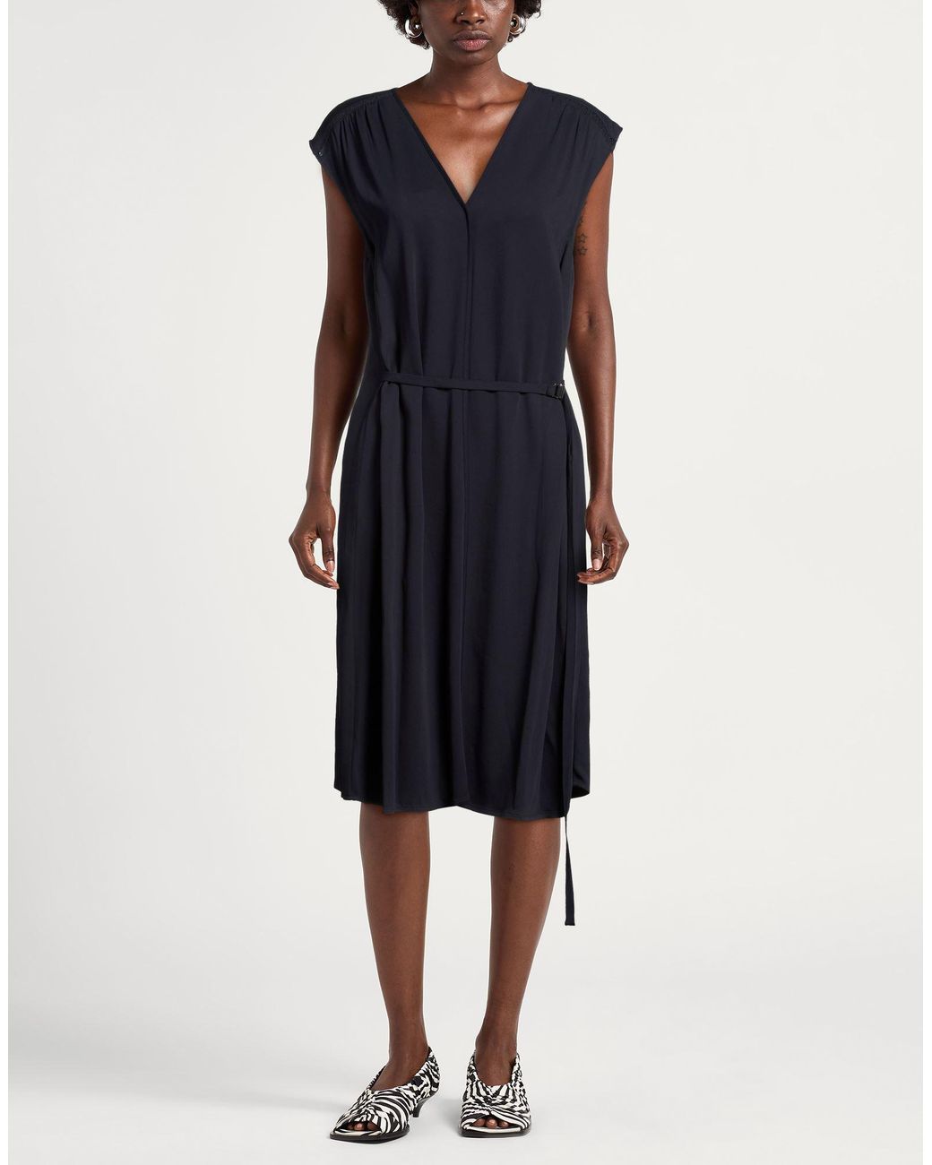 Robe Midi Boss en coloris Blue