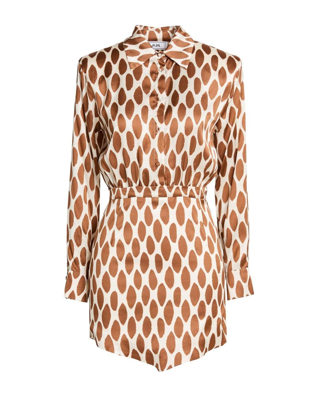 Jijil White Mini Dress Viscose