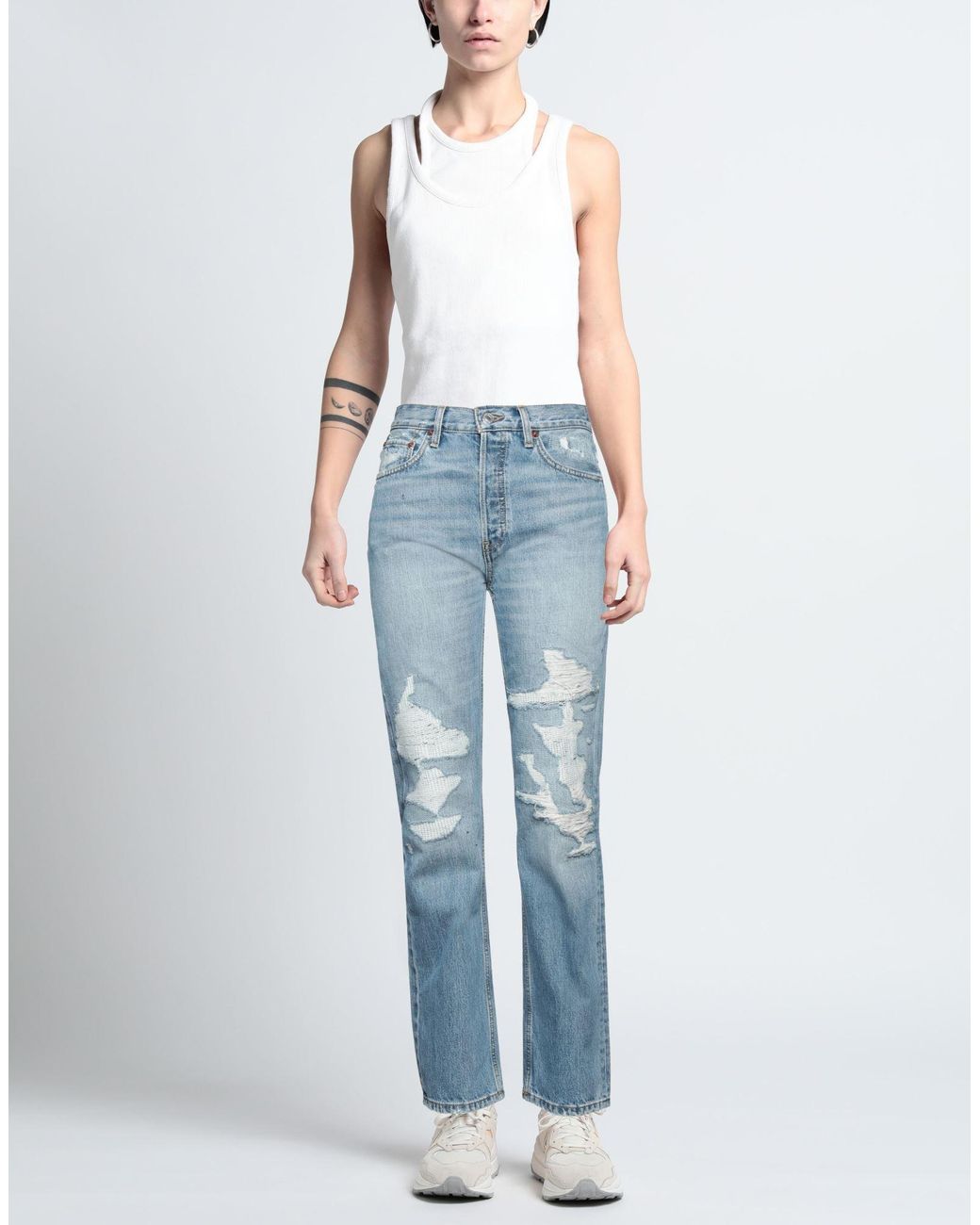 Re/done Blue Jeans