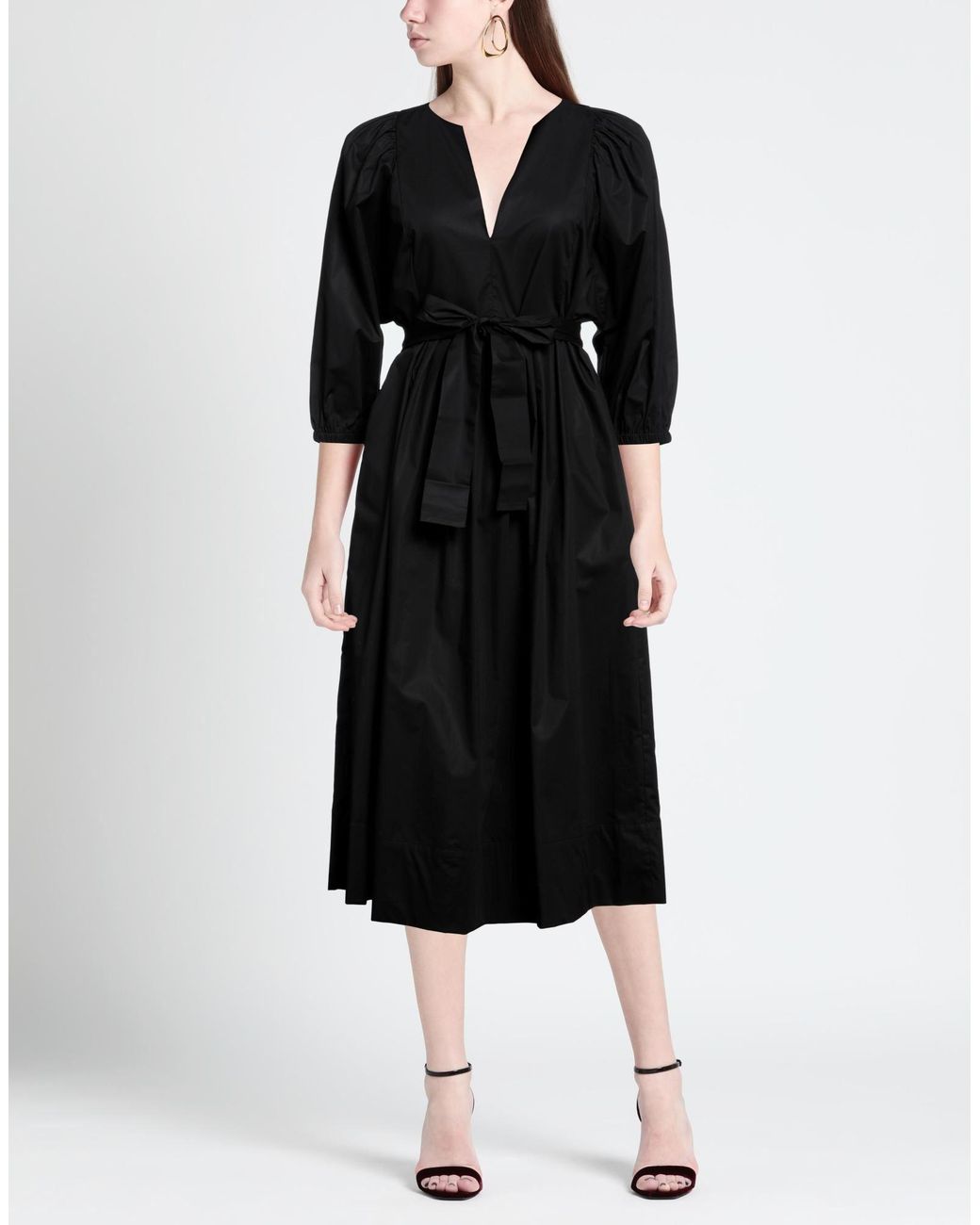 Twinset Black Midi Dress