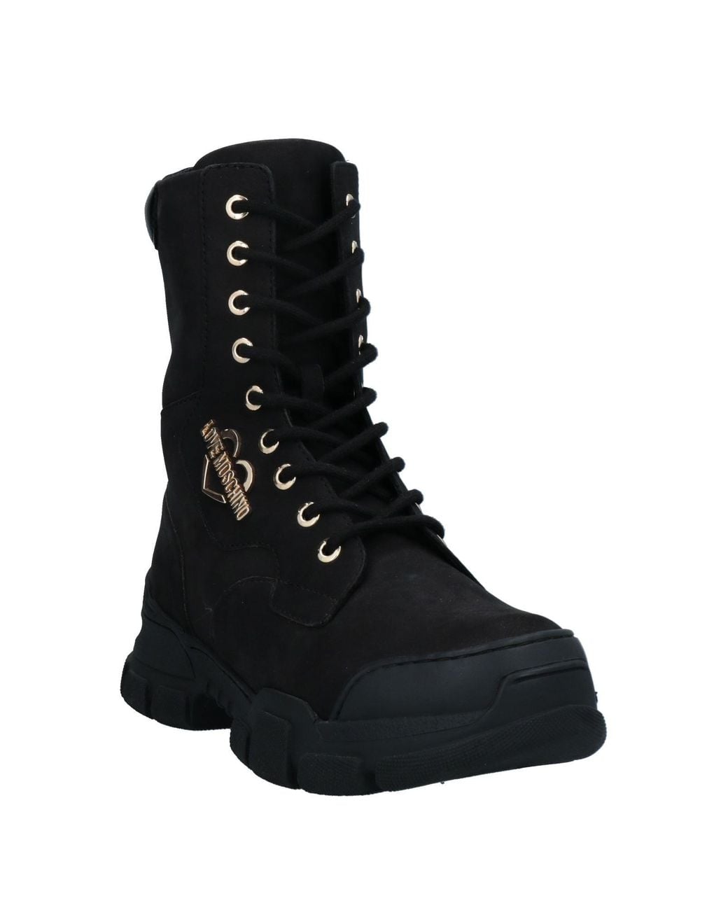 Love Moschino Black Ankle Boots