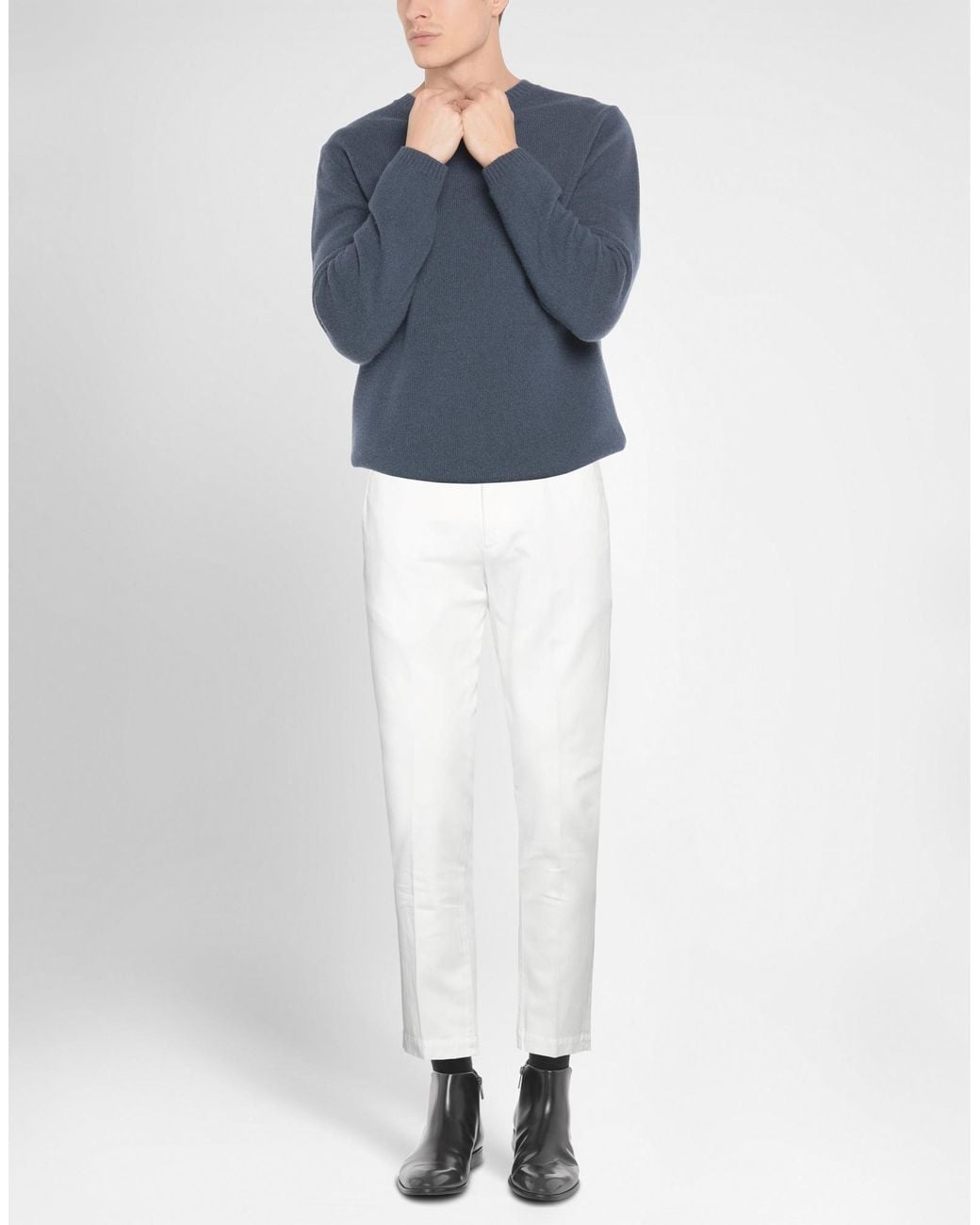 Michael Coal White Pants for men