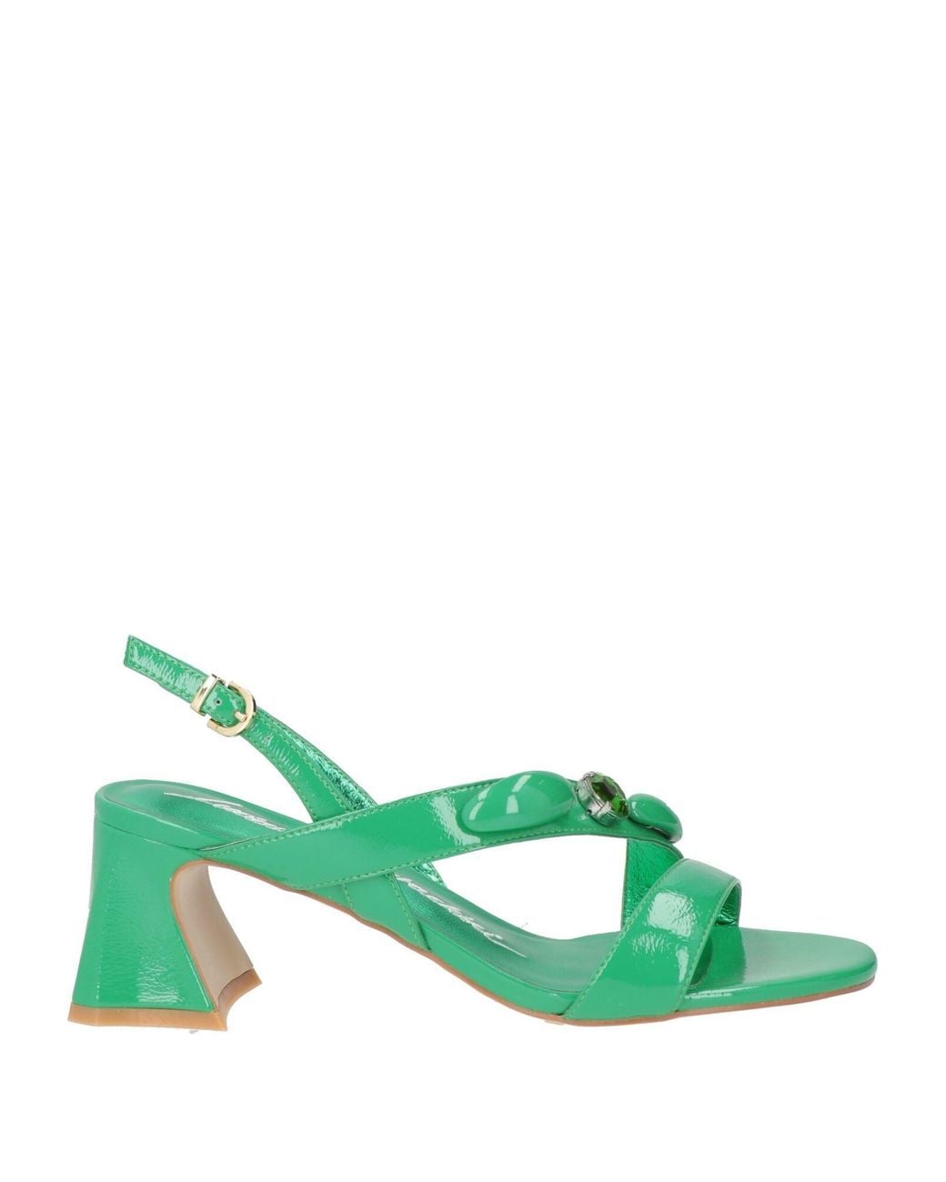 Luciano Barachini Green Sandals Leather