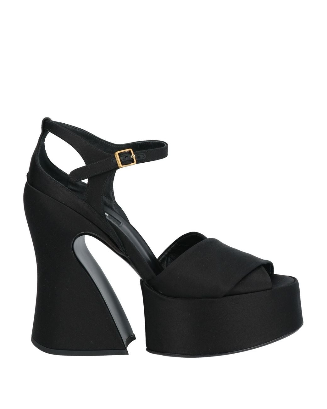 Rochas Black Sandale