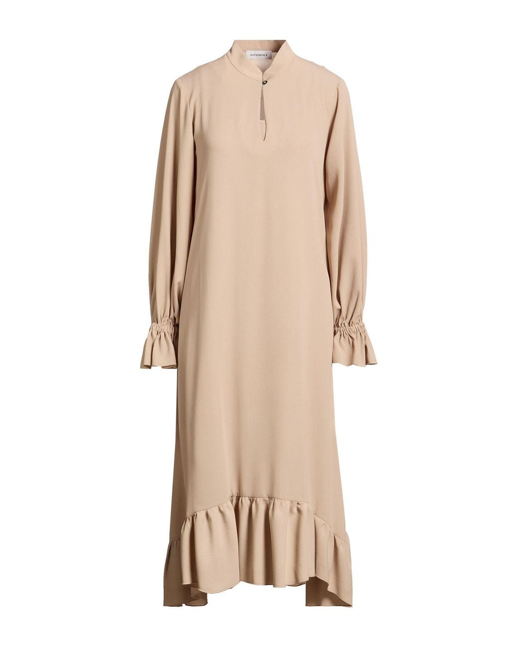 Shirtaporter Natural Midi Dresses
