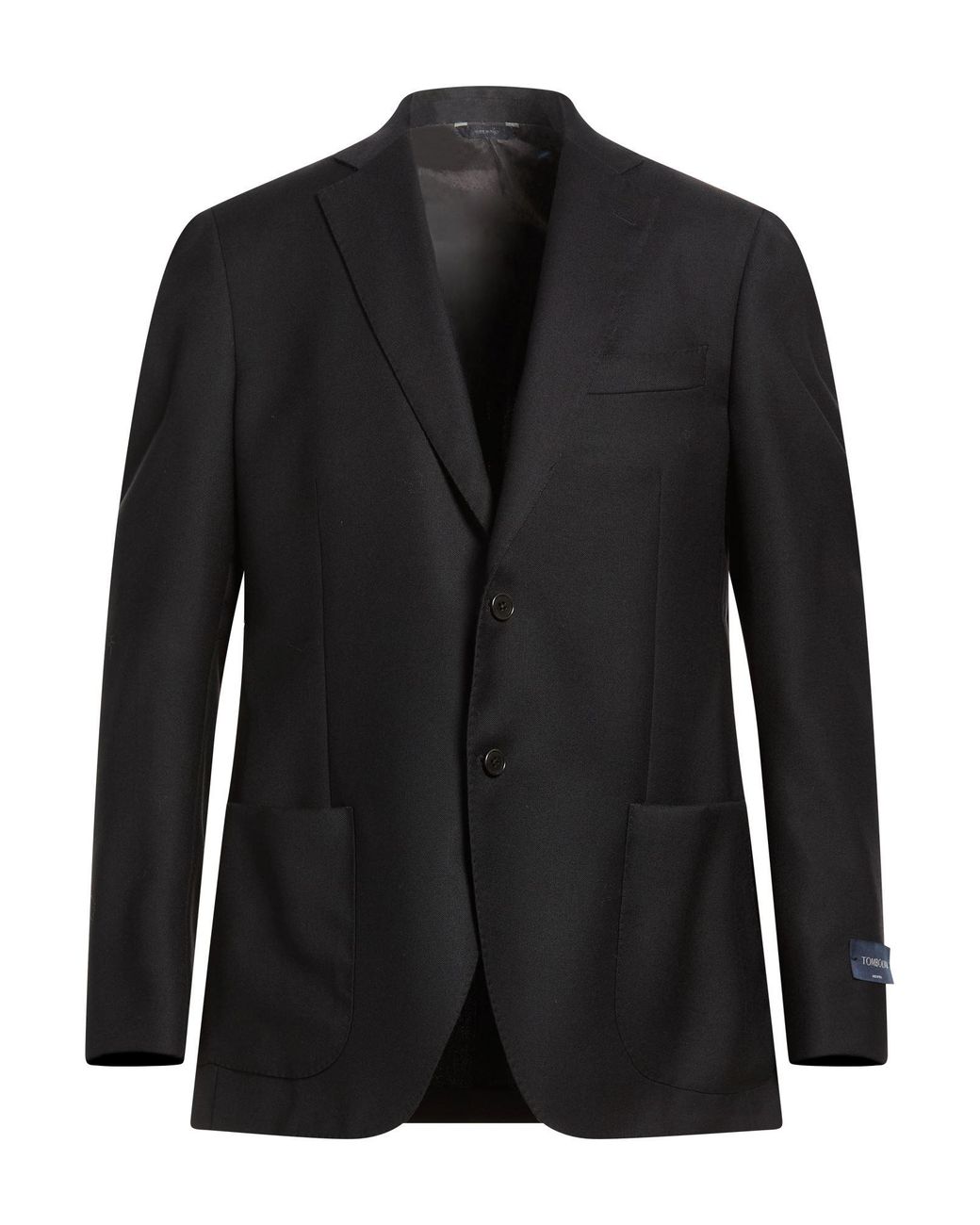 Tombolini Black Blazer Virgin Wool for men