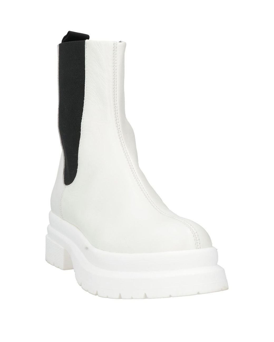 J.W. Anderson White Ankle Boots