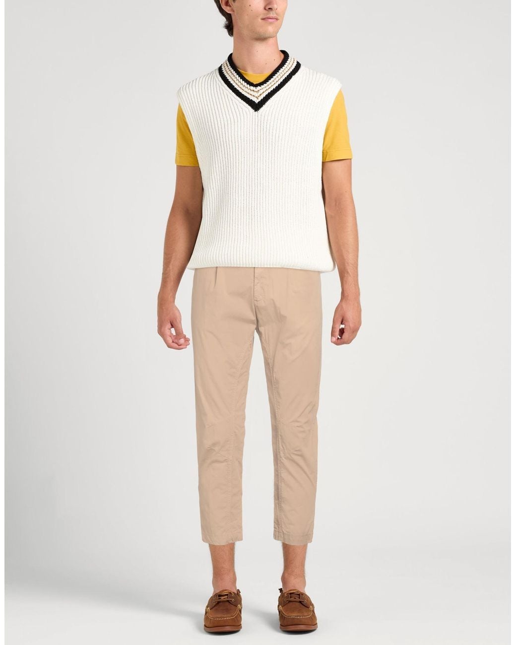 Paolo Pecora Natural Trouser for men