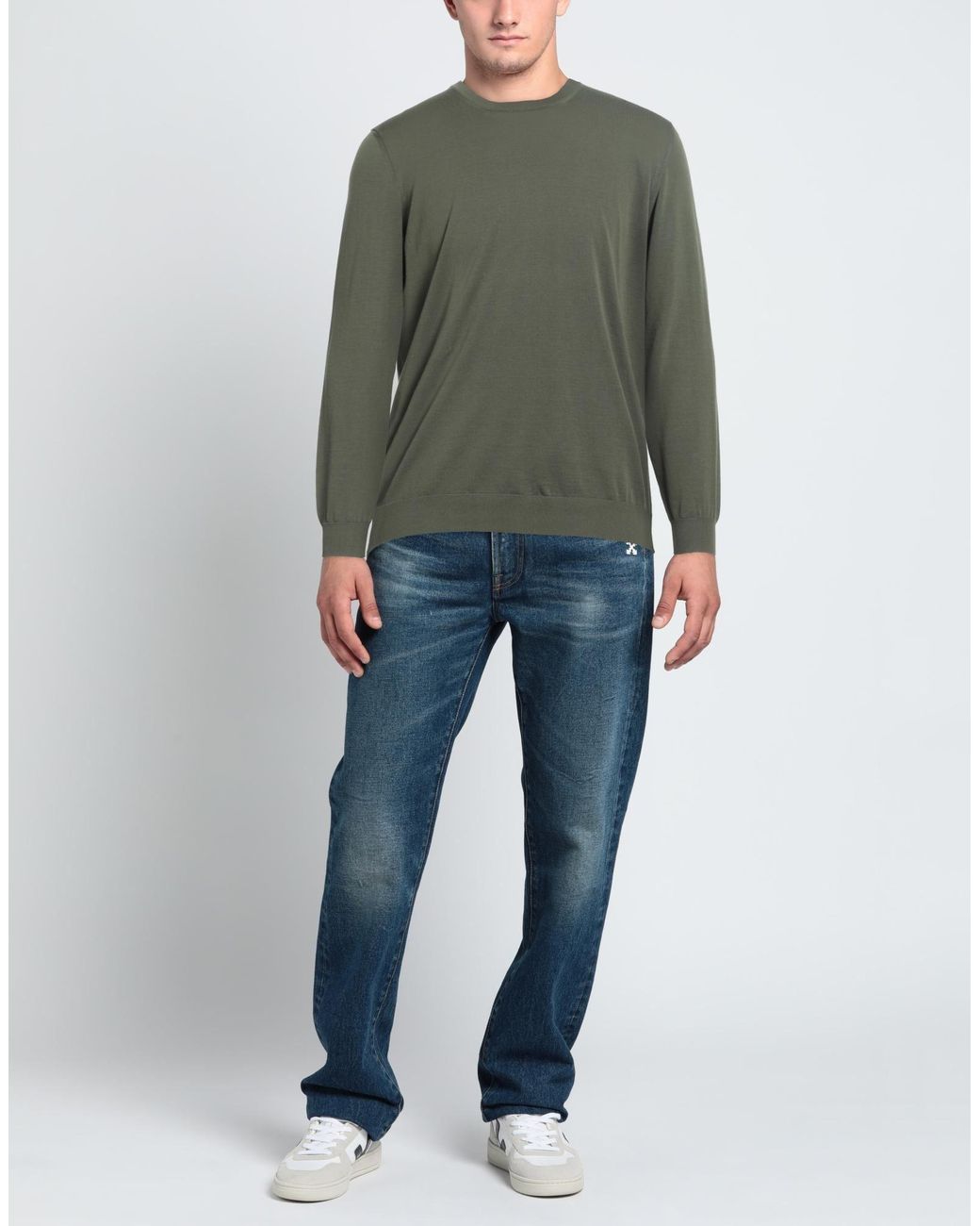 Drumohr Green Jumper for men