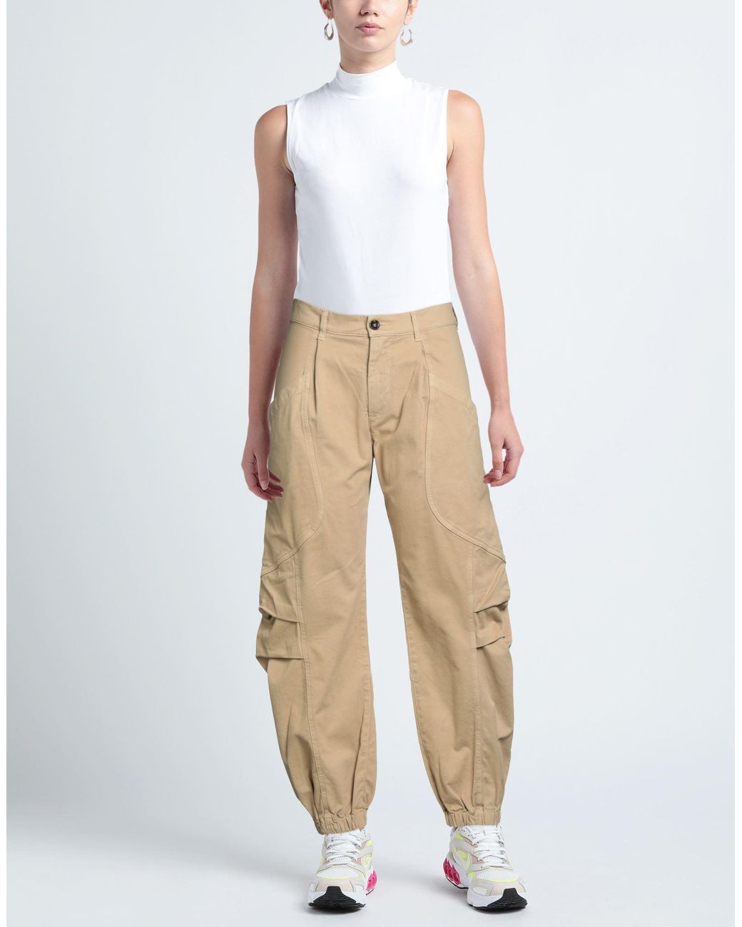 TRUE AVENUE Natural Trouser