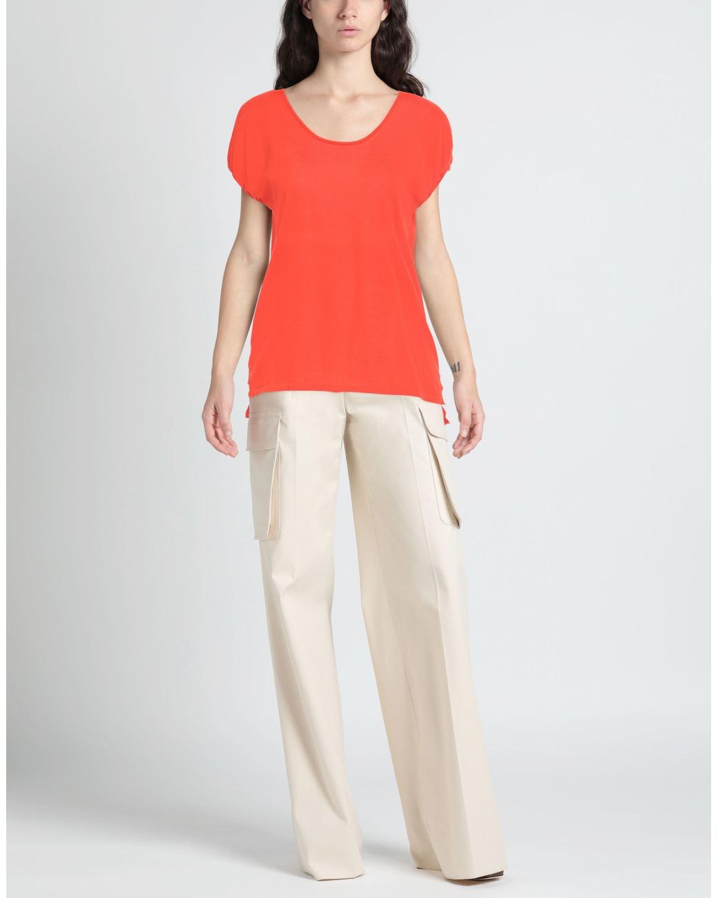 Drumohr Red Sweater Cotton