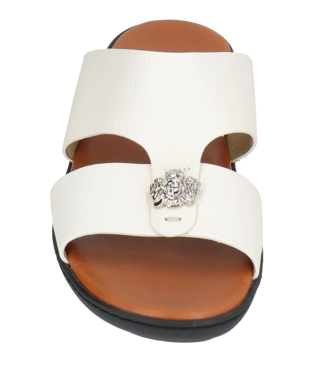 Testoni White Sandals for men