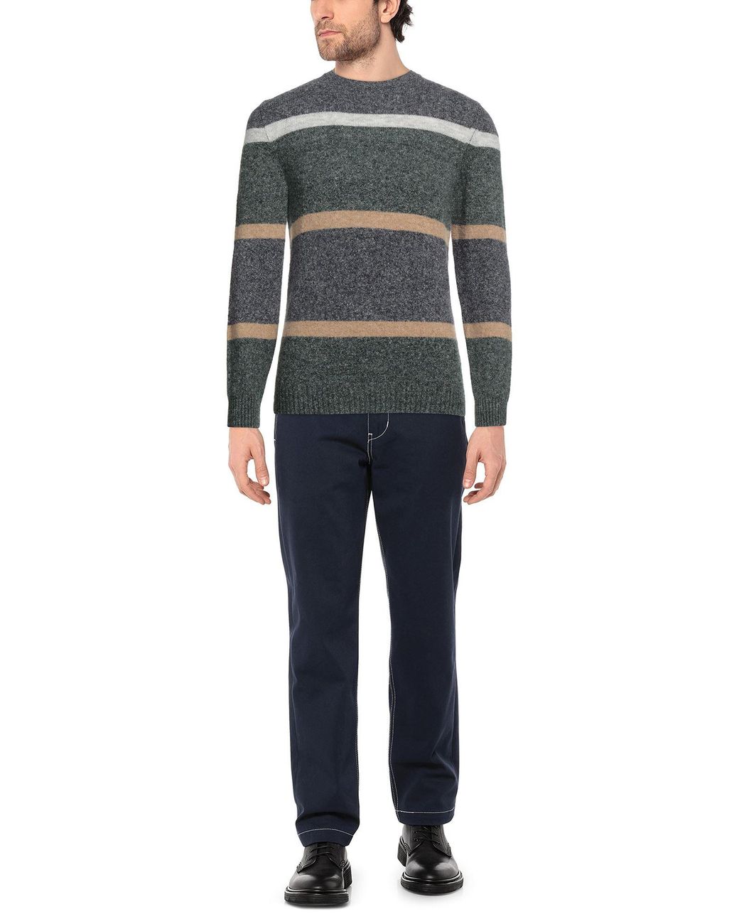 Pullover di Heritage in Gray da Uomo