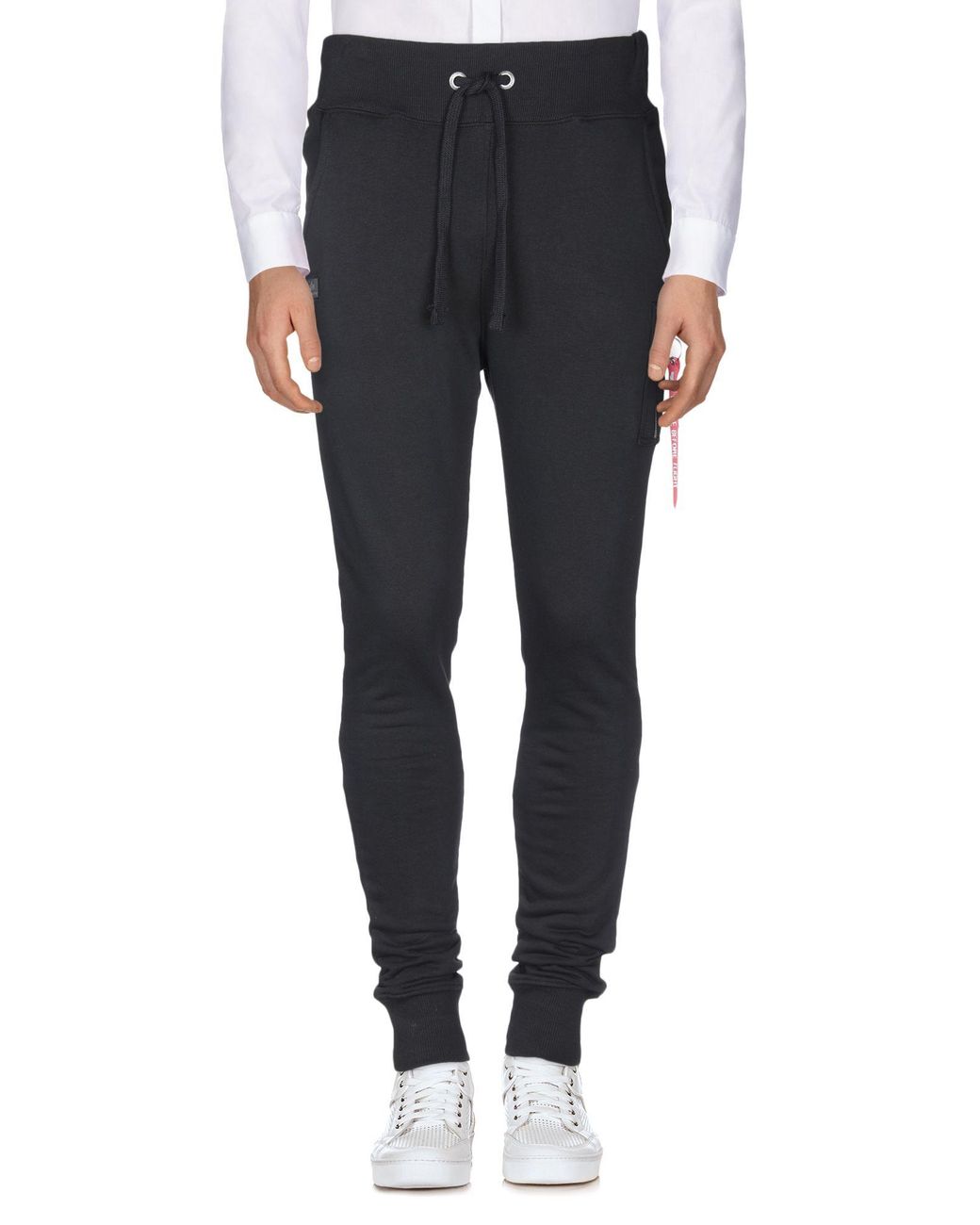 Alpha Industries Black Pants for men