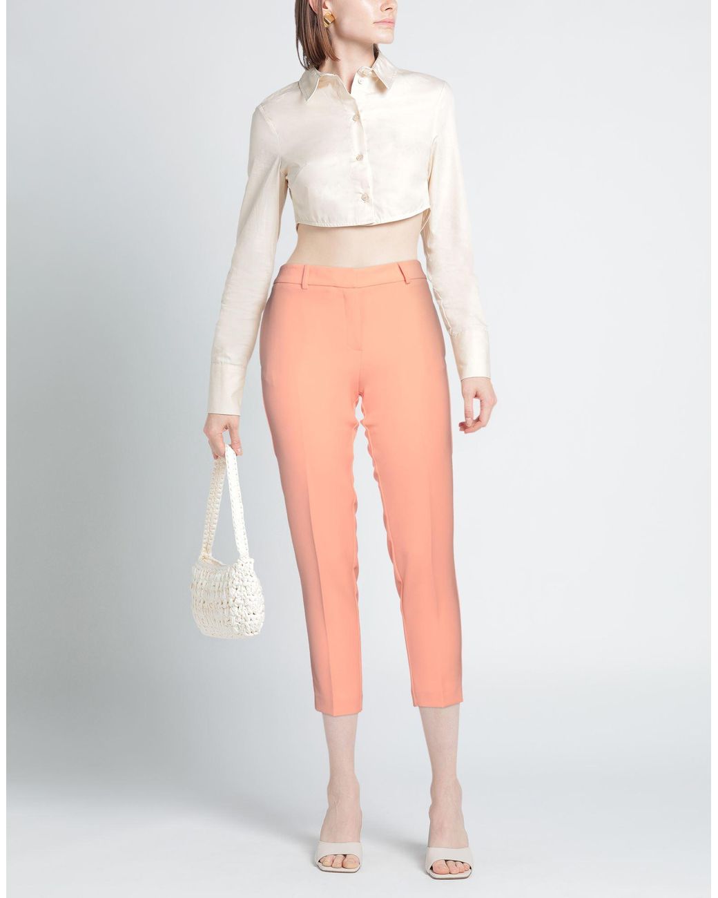 SIMONA CORSELLINI Pink Trouser