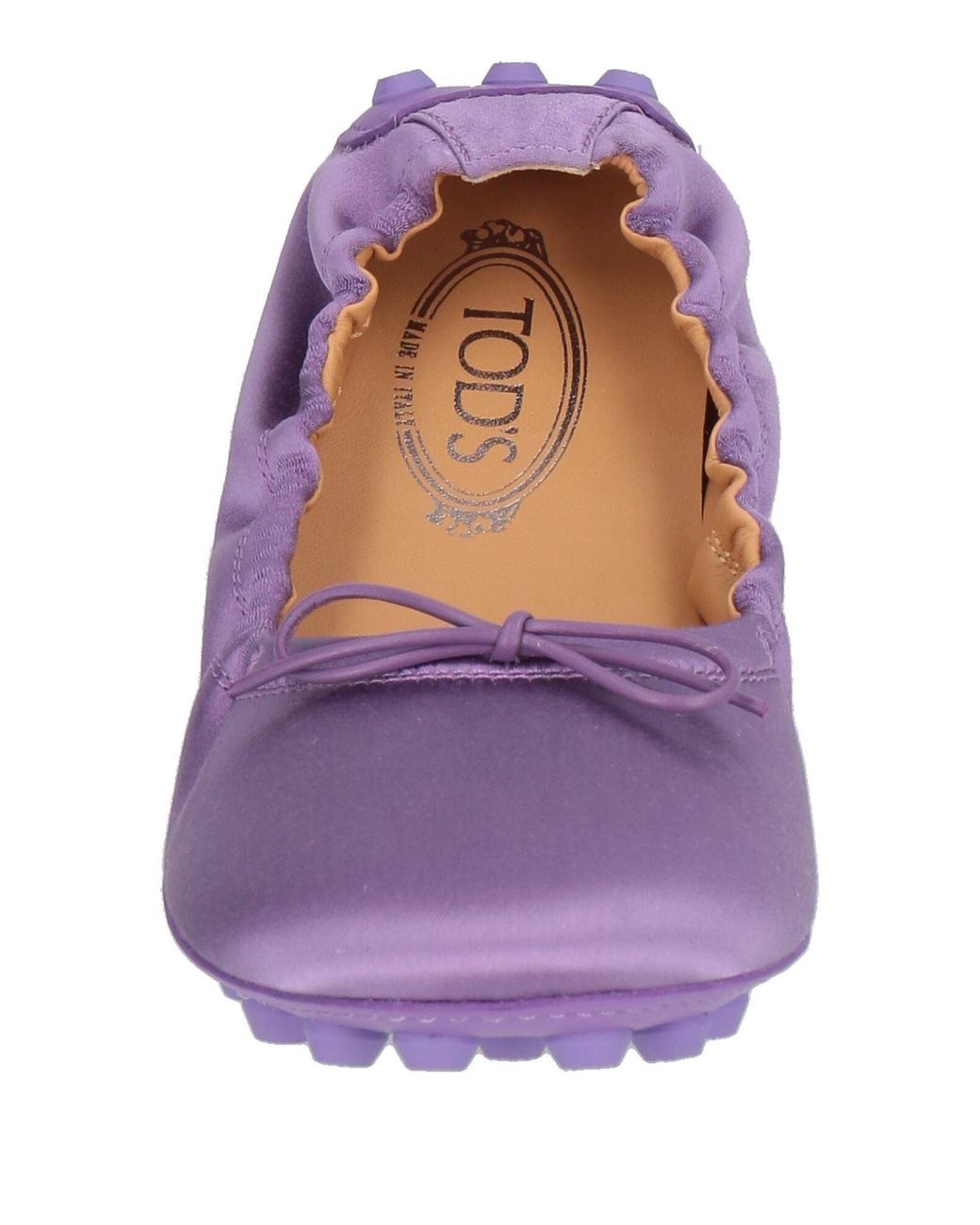 Tod's Purple Ballet Flats