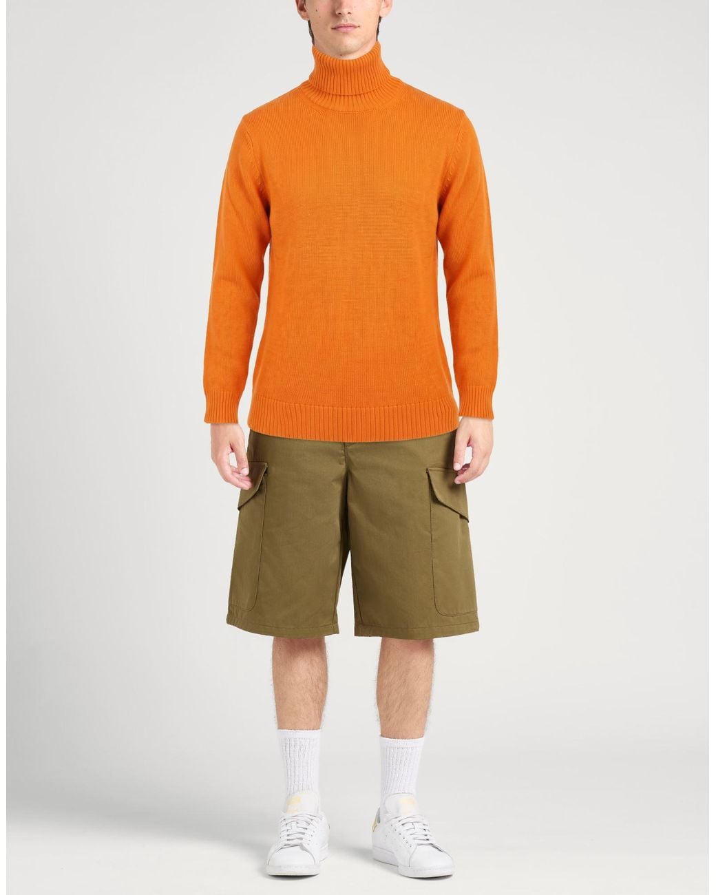 Altea Orange Turtleneck for men