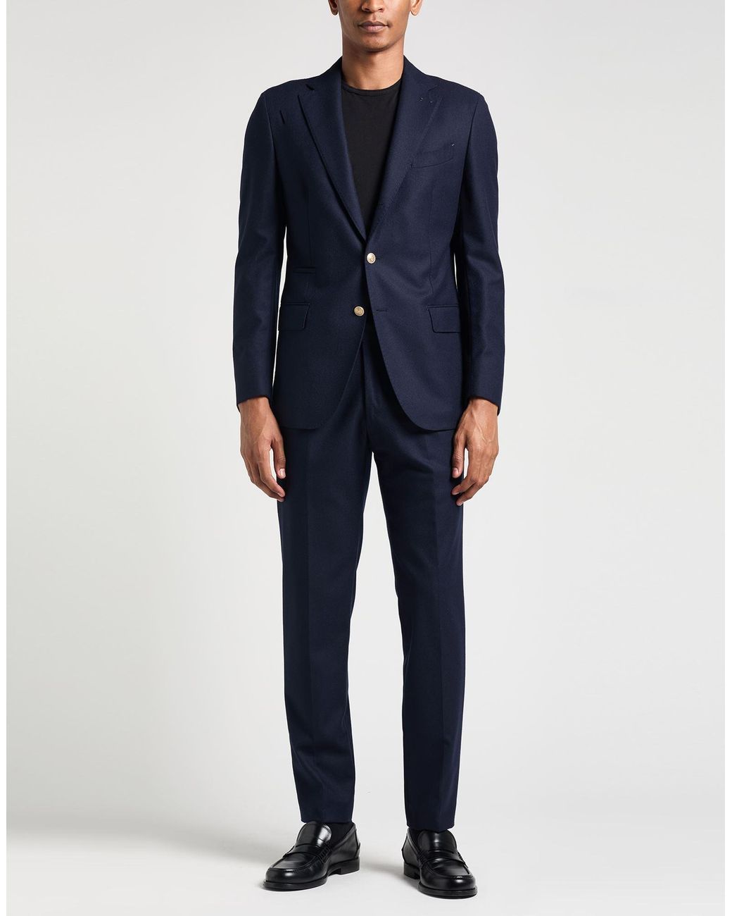 Eleventy Blue Platinum Suit Wool for men