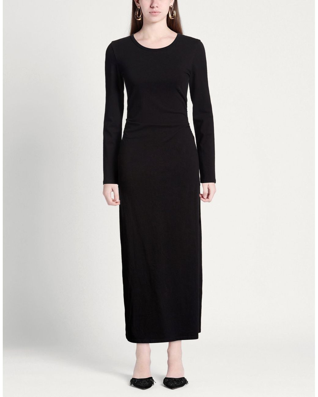 Xirena Black Maxi Dress Cotton