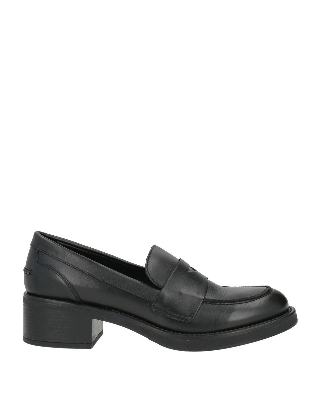 Frau Black Mokassin