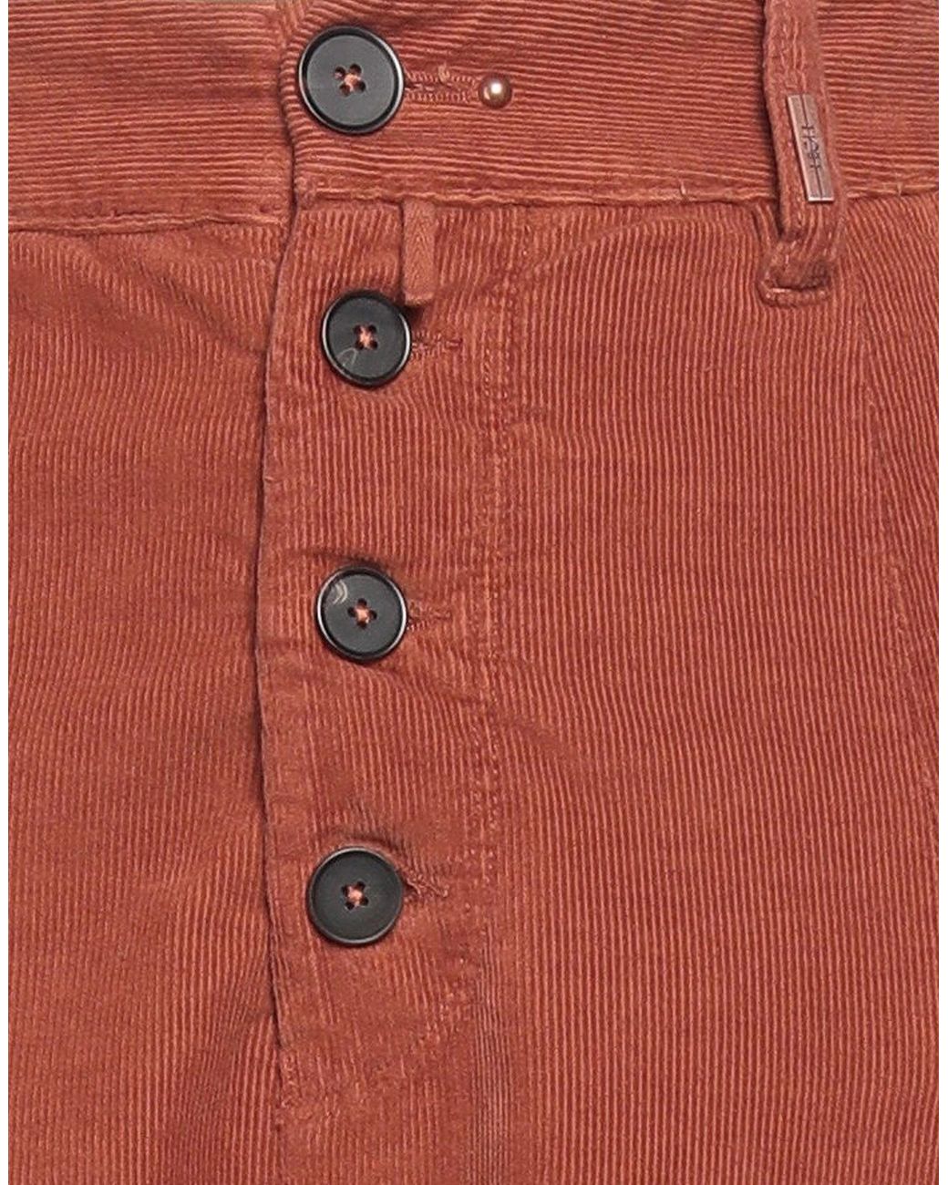 High Red Pants Cotton, Lyocell, Elastane