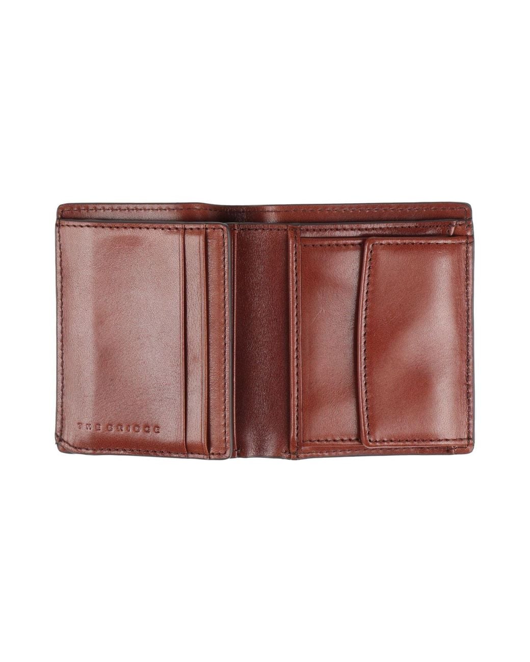 The Bridge Red Wallet Leather for men