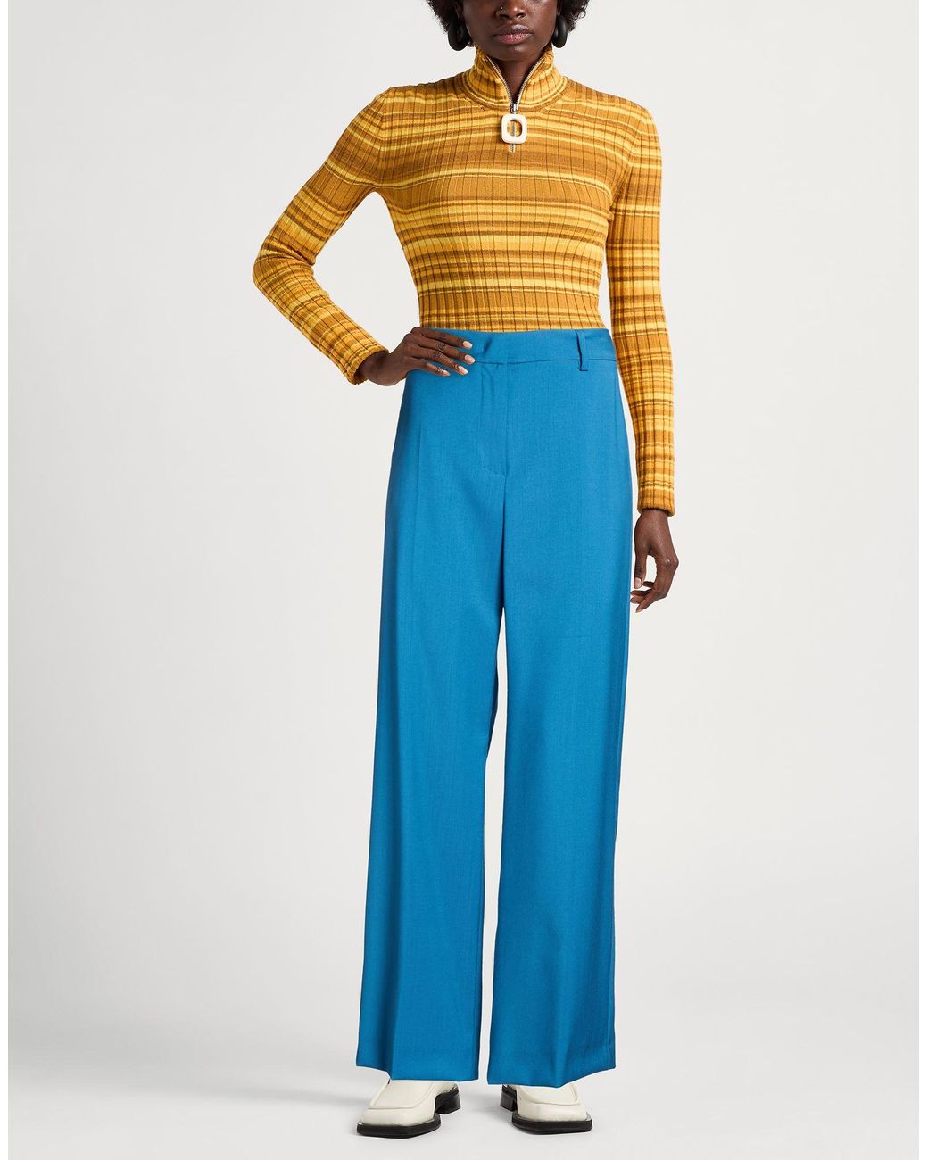 Weekend by Maxmara Blue Trouser
