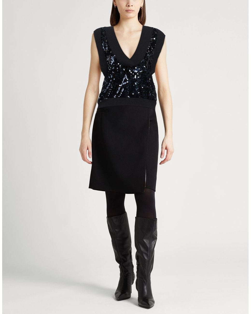 Liu Jo Black Sweaters