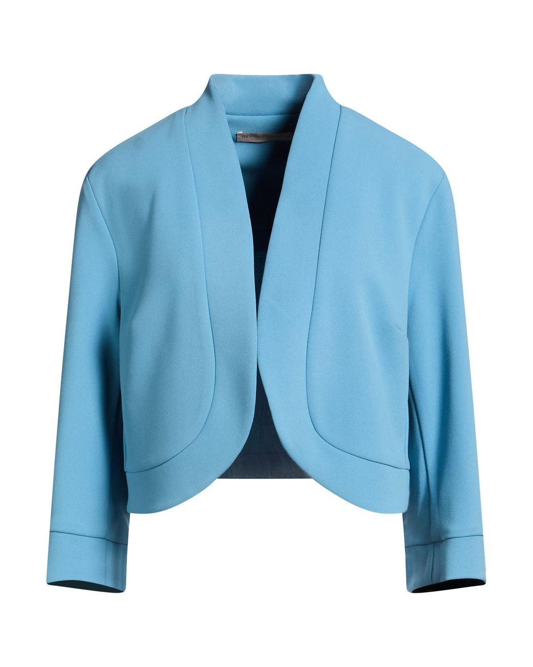 Rinascimento Blue Azure Jacket Polyester, Elastane