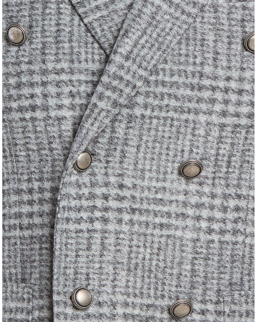BRERAS Milano Gray Blazer Virgin Wool, Elastane for men