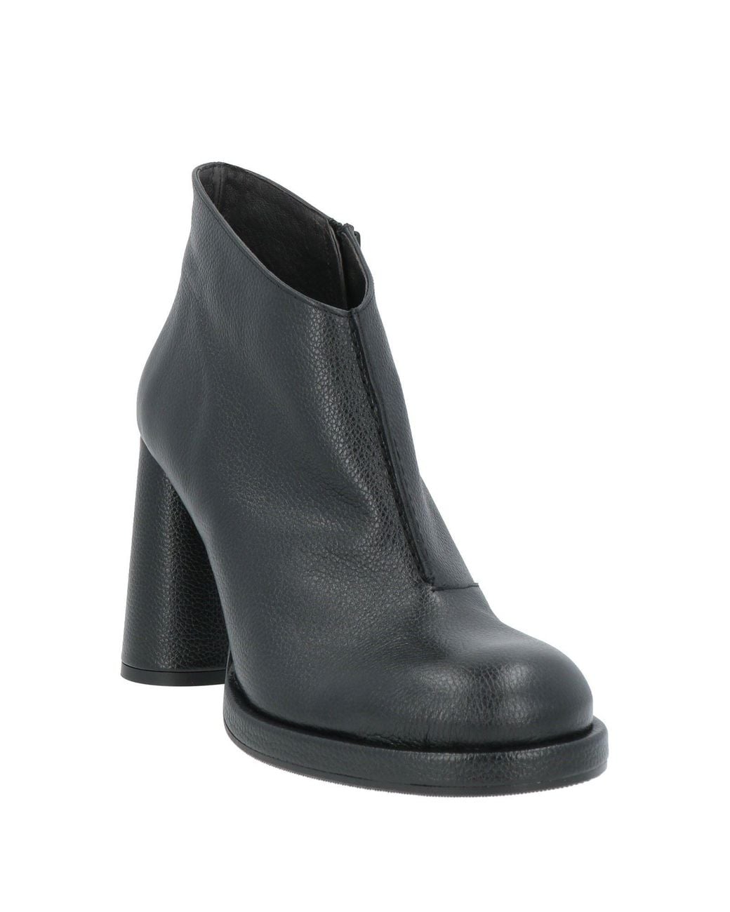 Zinda Black Ankle Boots Leather