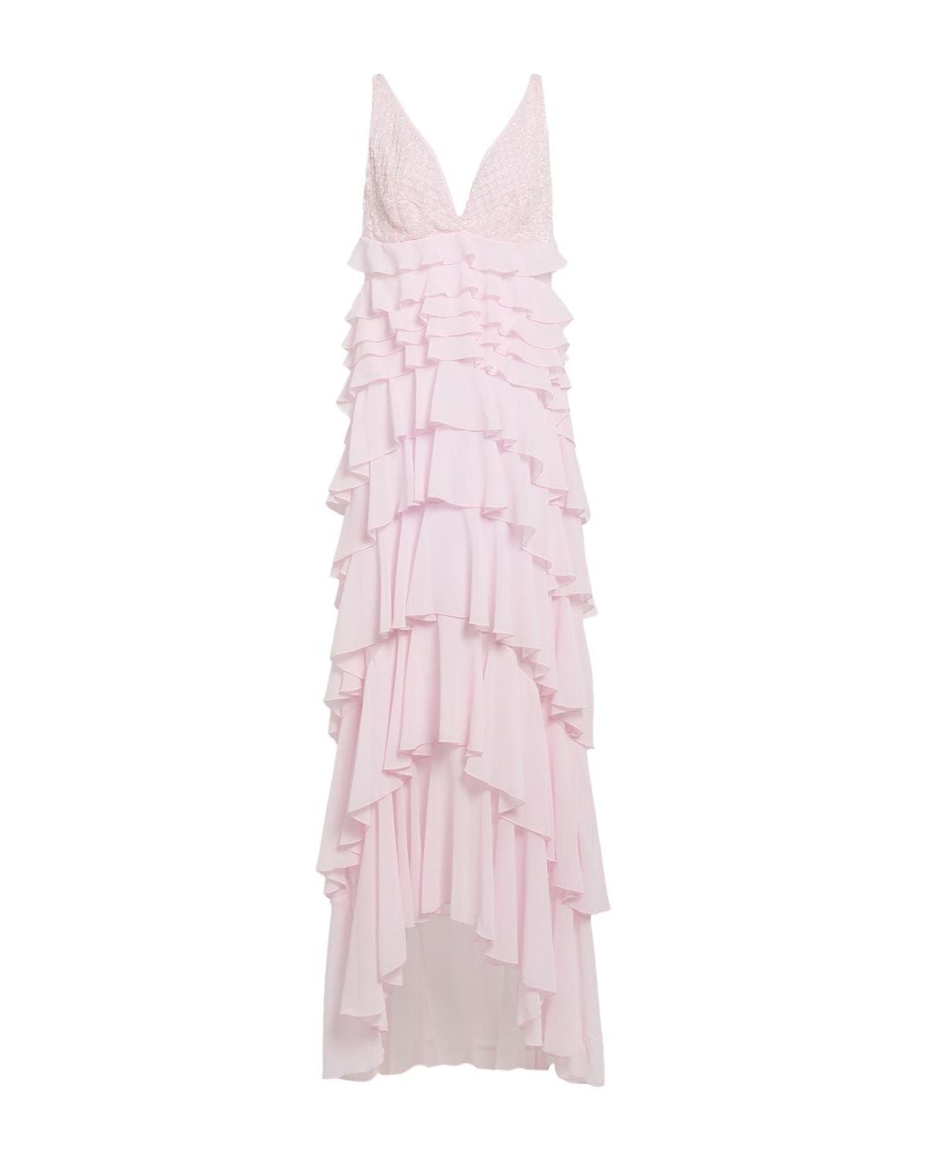 Elisabetta Franchi Pink Maxi Dress