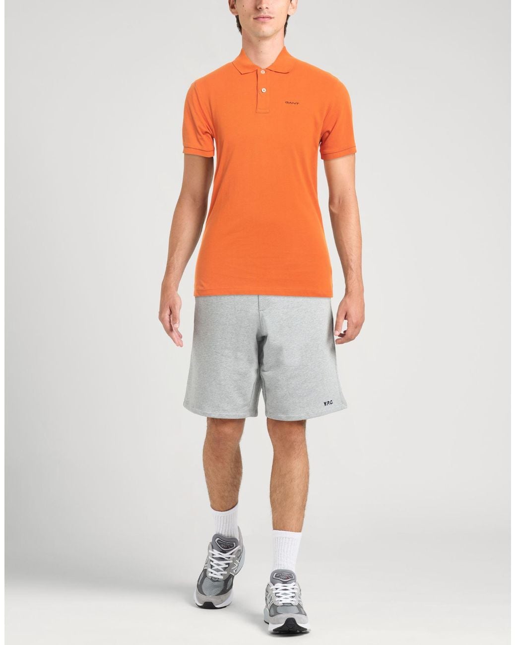 Gant Orange Polo Shirt for men
