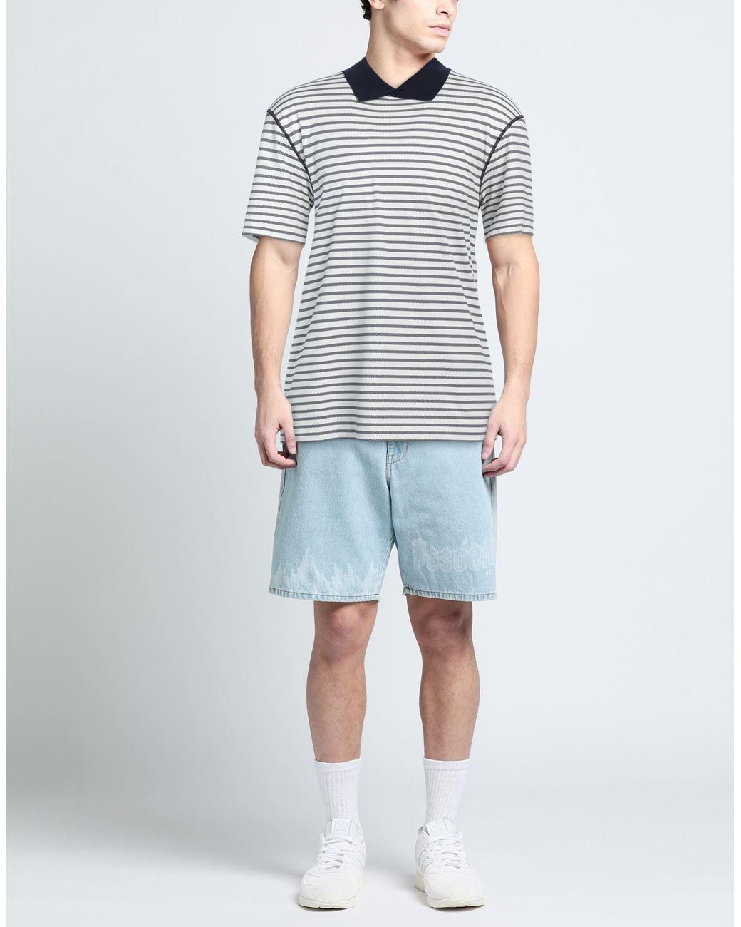 Giorgio Armani Blue Polo Shirt for men