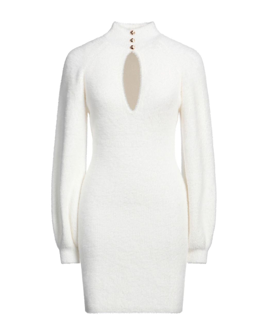 Elisabetta Franchi White Mini Dress